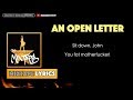 The Hamilton Mixtape - An Open Letter (Interlude) Music Lyrics