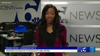 Hearings scheduled to disqualify Abel Reyna