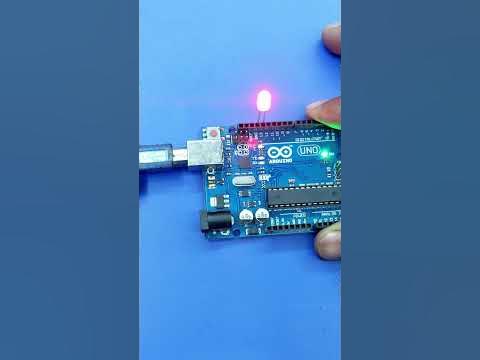 how to blink led using Arduino #howto - YouTube