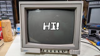 Let's talk: The awesome Commodore 1084 monitor