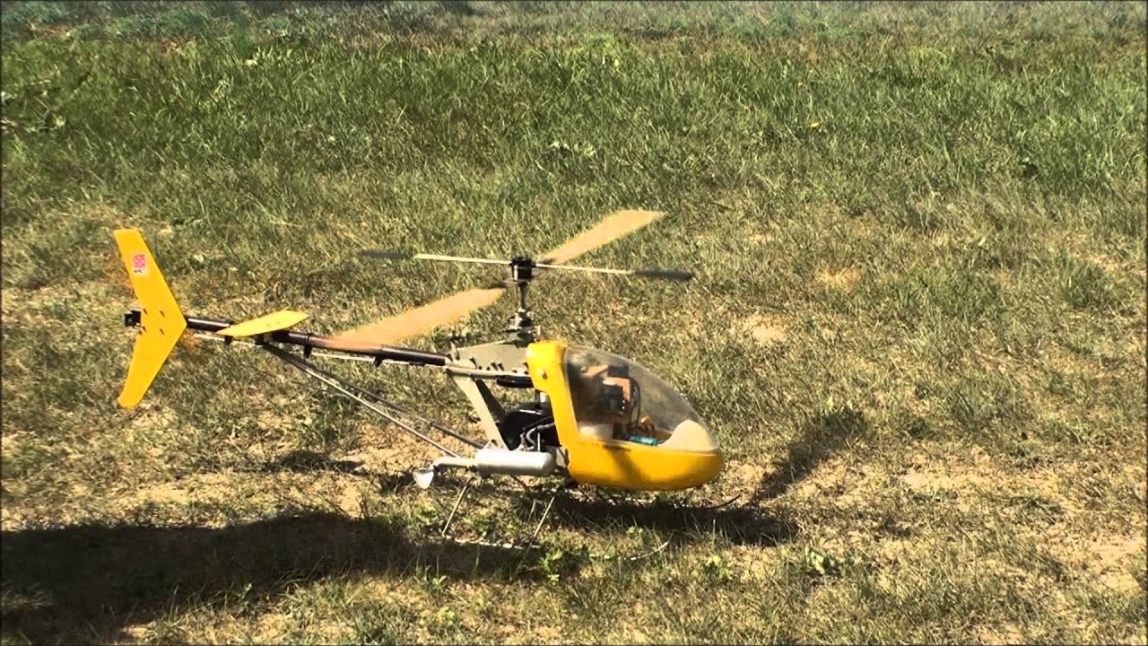 2013-10-8　 カルト産業　固定ピッチ バロン　KALT Baron fixed pitch engine helicopter