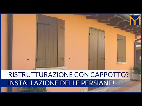 Video: Ristrutturazione Per La Casa: Installazione Di Persiane