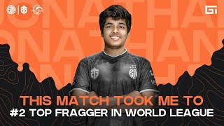 THIS MATCH TOOK ME TO THE #2 TOP FRAGGER IN WORLD LEAGUE | 10KILLS GAMEPLAY | PUBG MOBILE