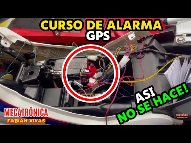 Curso De Alarmas Para Automovil, Lección 7a, como se conecta una alarma  para auto, Instalar GPS 