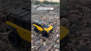 Rc car Defender  Yellow Beast in Action! ⚡#shorts #short #rccar #toys #youtubeshorts #trending