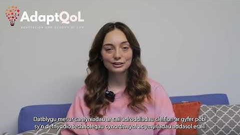 Invitation to participate in the AdaptQoL project (Cymraeg Short version)