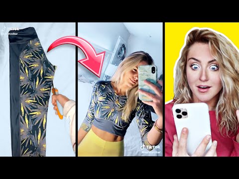 Testing VIRAL TIKTOK Clothing Hacks