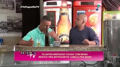 Pegadinha - Folgado vira botequim de cabeça pra baixo