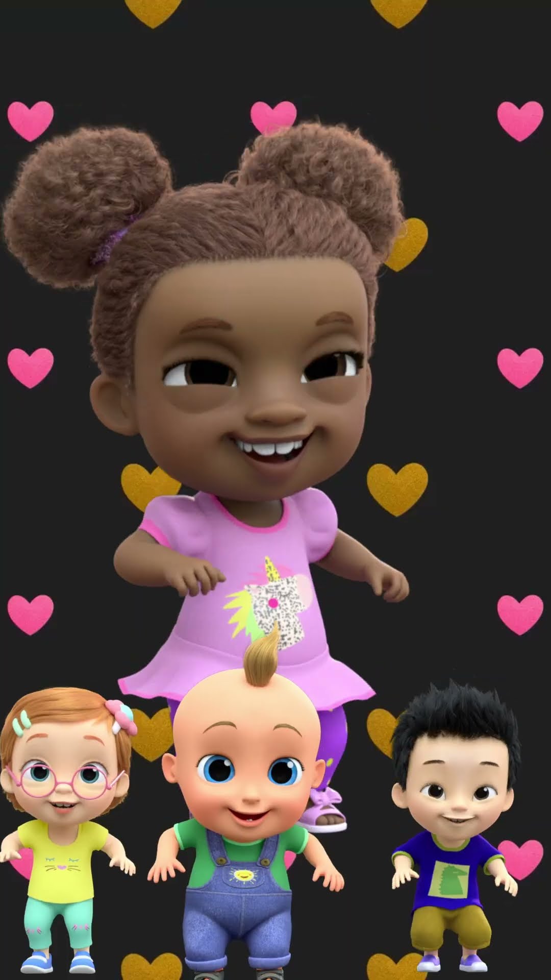 Dance com Johny e amigos ? Músicas Infantis #short #loolookids