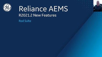 GE Digital: Advanced Energy Management System (AEMS): 2021.2