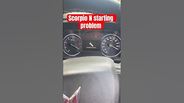 Scorpio N starting problem Scorpio N is not starting #biharcarmechanic