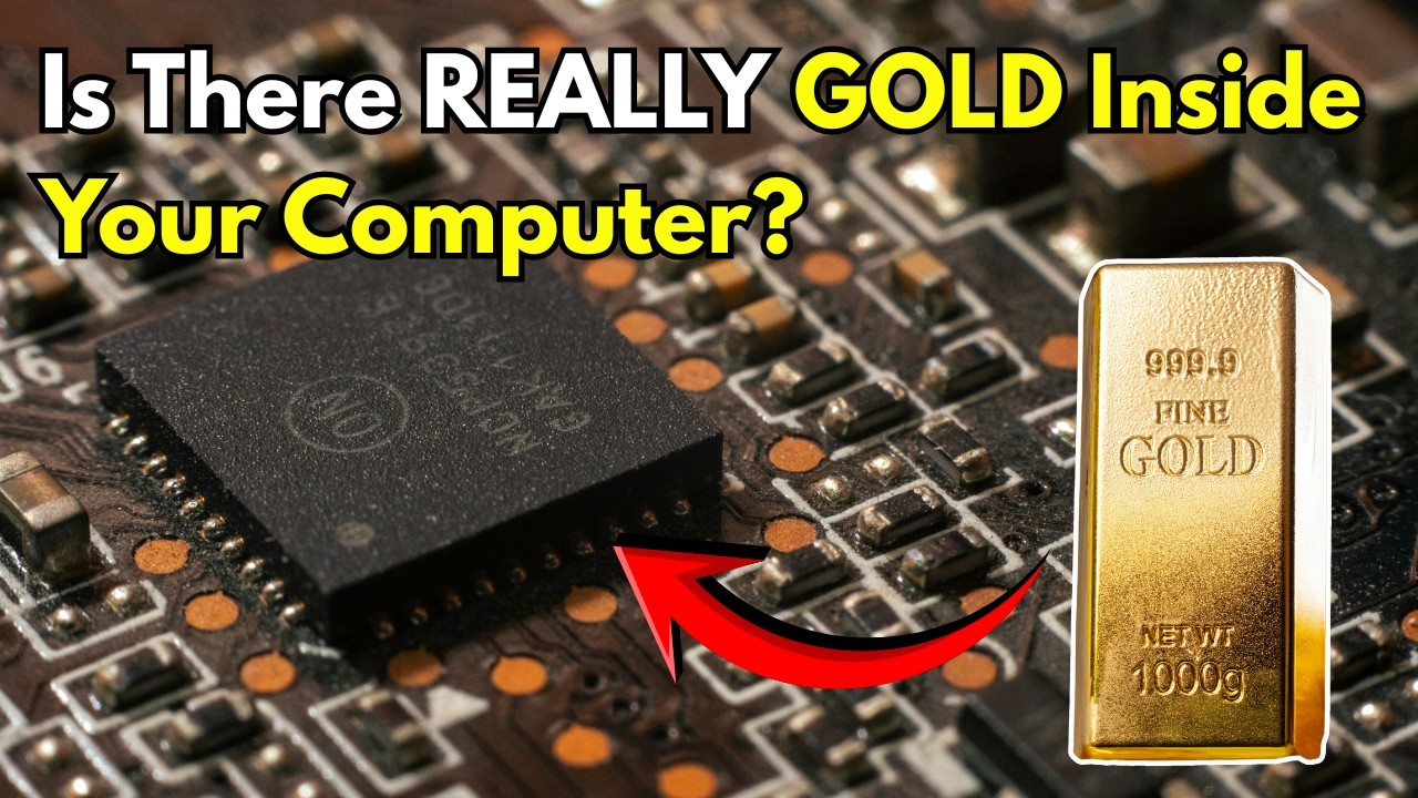 Is there really gold inside your computer? (And how much?)