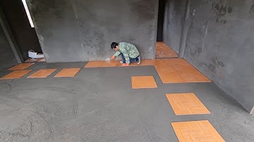 Lát Gạch Nền , Lợp Mái Bếp Nhà A Phủ (Khiếm Thị)Cói Lalin