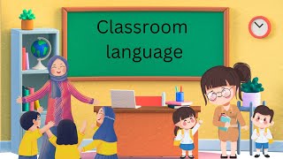 Classroom language| kids vocabulary| english learning video