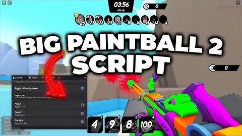 [OP] 🔫BIG PAINTBALL 2 Script/GUI | Teleport players to you | NO KEY