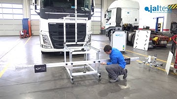 JALTEST TOOLS | Handling of the folding Jaltest ADAS Calibration Equipment