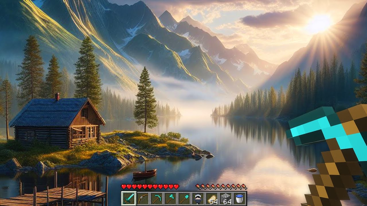 Ich habe MINECRAFT ULTRA REALISTISCH gemacht...