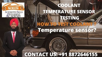 COOLANT TEMPERATURE SENSOR TESTING | HOW TO TEST A COOLANT TEMPERATURE SENSOR? | | HITECH ECM REPAIR