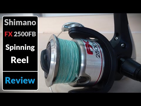 Shimano FX 2500FB Spinning Reel (Testing & Review) Great for
