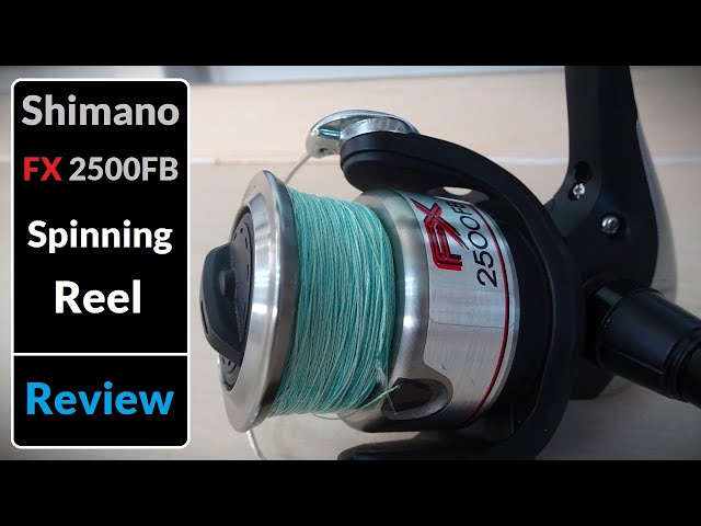 Shimano FX 2500FB Spinning Reel (Testing & Review) Great for Perch