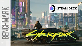 Steam Deck vs. Cyberpunk 2077 - Who Wins?! | High Settings | Benchmark 