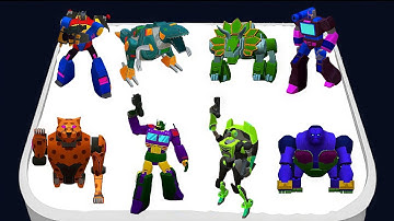 MAX LEVEL - Merge Robot Rise Battle - Gameplay Walkthrough ⚜️ Merge Master