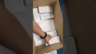 Package Packing GT55 Smart Watch with Earphones Touch Screen BT Call 2in1 TWS Earbuds Watches