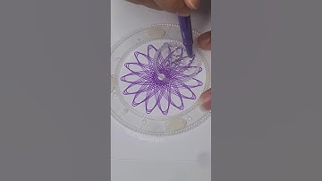 Satisfying Spirograph Creations | Soothing Geometric Patterns ASMR #satisfying  #asmr