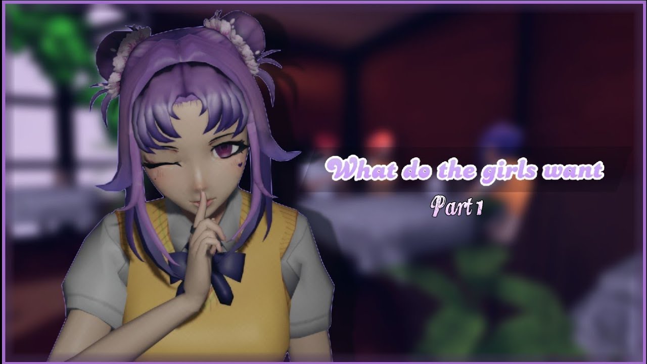 Yandere Simulator Concept: What do the girls want【 Funny Moment Part 1】