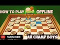 QUICK CHECKERS | OFFLINE GAME | HOW TO PLAY QUICK CHECKER GAME | QUICK CHECKER TRICKS
