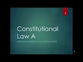 The Legislative Branch of Government: Constitutional Law ...