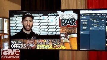 InfoComm 2016: Intevi Demonstrates Intevi Digital Television