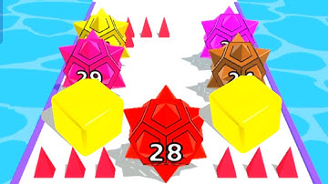 Marble Run 3D-Color Ball Race | 2048 ball run game video gameplay Mobile Android iOS Levels 118 #1