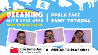 Koala Face Paint Tutorial For Book Week