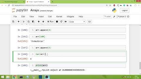 Dynamic Array Implementation in Python Part 4 | Printing the Array