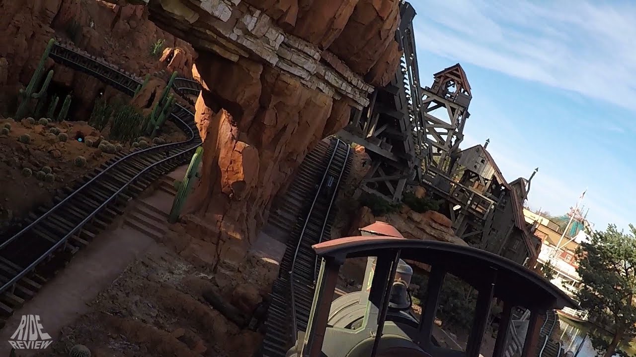 Big Thunder Mountain - POV - Disneyland Paris - Vekoma - Mine Train