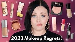 All Of The Makeup I Regret Buying In 2023 😬