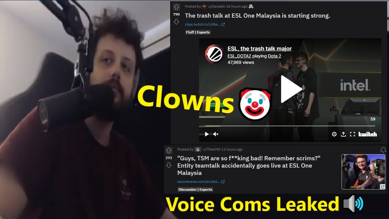 Entity TSM Voice Coms Leaked🔊 Trash Talk In ESL📢 P-P-P-P Puppey🐶 #297 