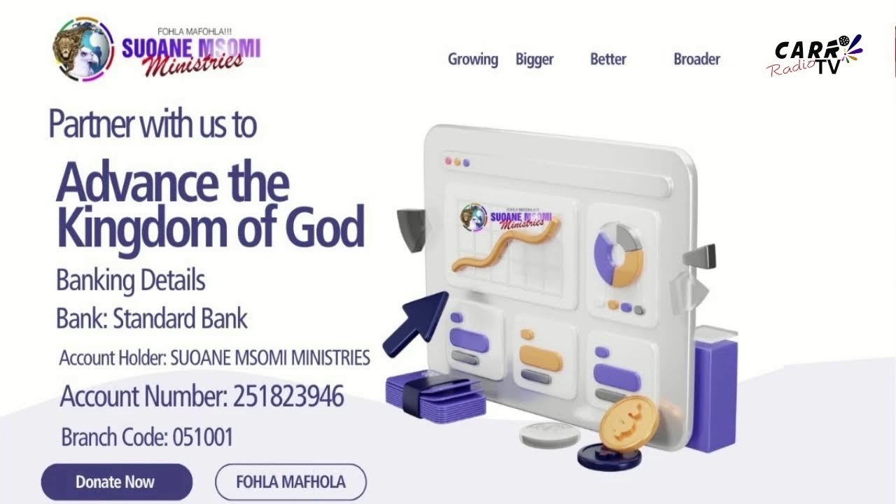 (PM)  EMERGENCY PRAYER & FASTING WITH DR SUOANE MSOMI