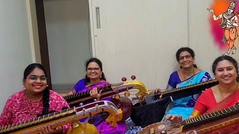 Tandanana Ahi  On Veena By Durga Mythreyee And Students
