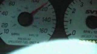 Cobra mustang 0-160 mph