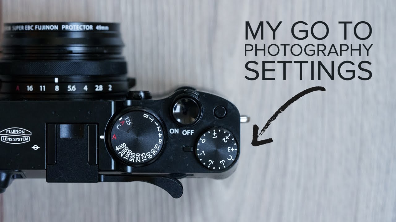 How I Shoot 90% Of My Photos. Easy Camera Settings! - YouTube