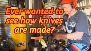 How knives are made! Hanabiwoodandsteel.com