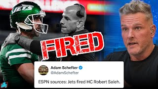 Thumbnail for Robert Saleh Fired By Jets... | Pat McAfee Show