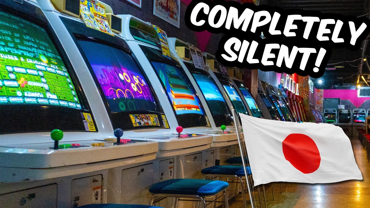 This HIDDEN Retro Arcade In Japan is COMPLETELY SILENT! - YouTube
