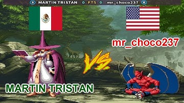 SNK vs. Capcom - SVC Chaos Super Plus - MARTIN TRISTAN vs mr_choco237 FT5