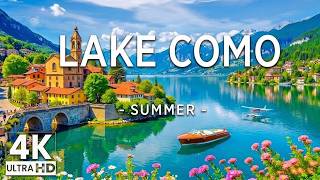 Lake Como 4K - Discover Serene Waters, Picturesque Villages & Stunning Alpine Views - 4K VIDEO HD