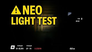 DJI Neo Low-Light Flying Indoors: Why a Small Light Beats More Power 🔦