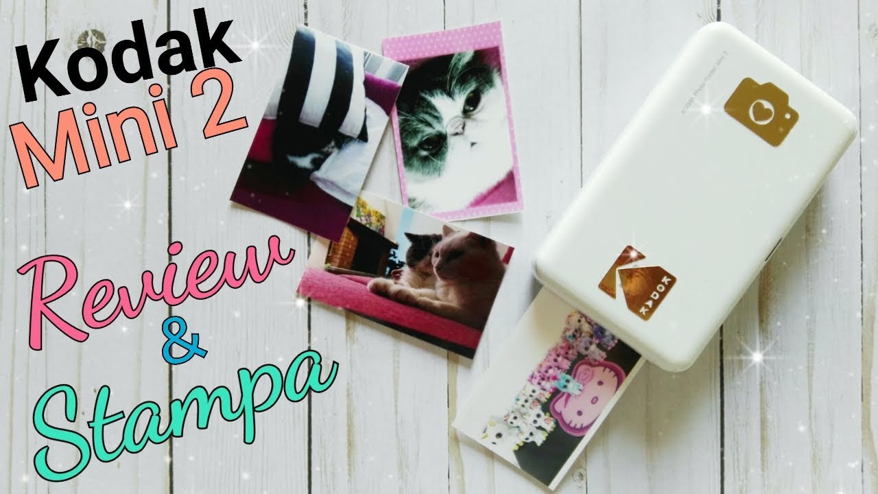 KODAK MINI2 - La Migliore Mini Stampante per il Project Life - Scrapbooking  