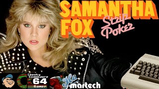 SAMANTHA FOX STRIP POKER | Commodore 64 (1986) screenshot 5